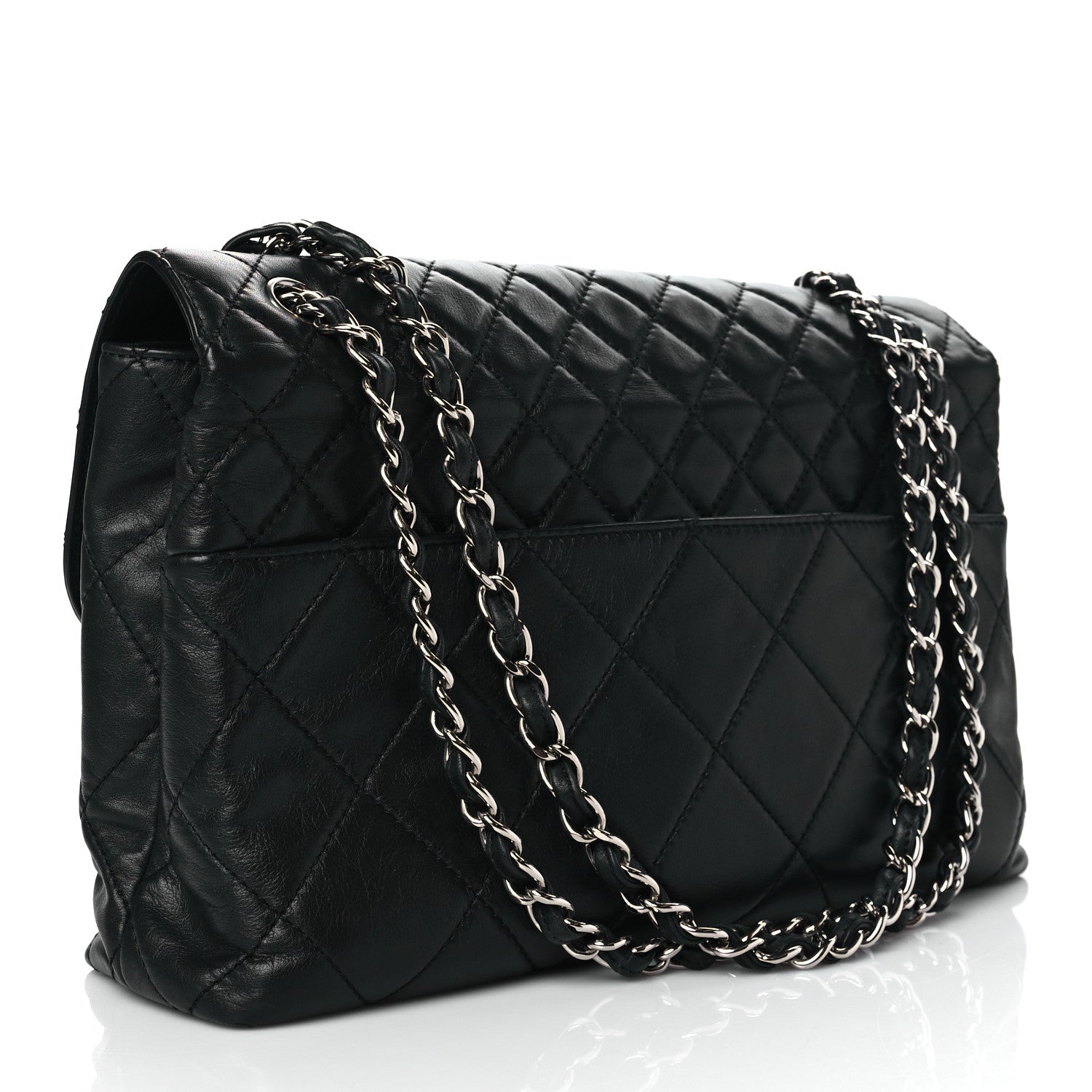 Chanel Calfskin Quilted In The Business Flap Bag Black 3 of 10