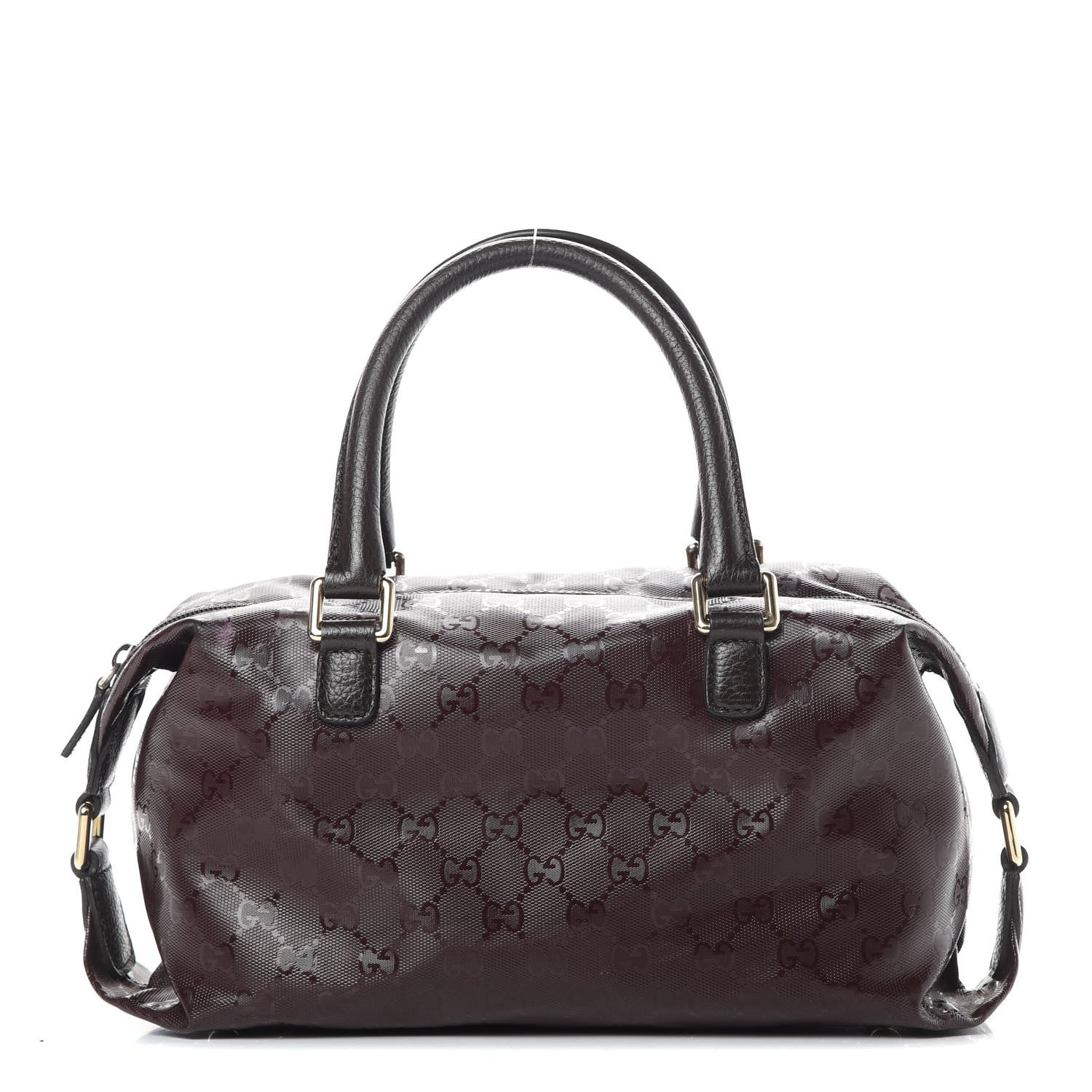 Gucci Imprime Monogram Small Boston Bordeaux 1 of 11