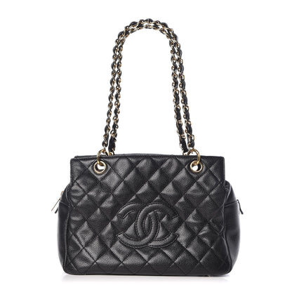 Chanel Caviar Quilted Petit Timeless Tote PTT Black 1 of 8