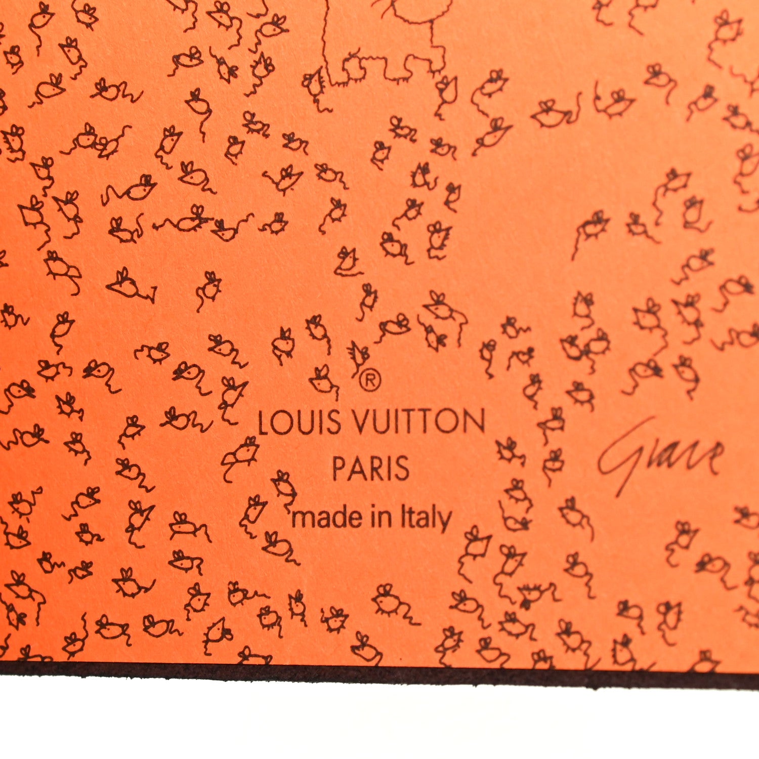 Louis Vuitton Catogram Clemence Notebook MM Marron 5 of 5