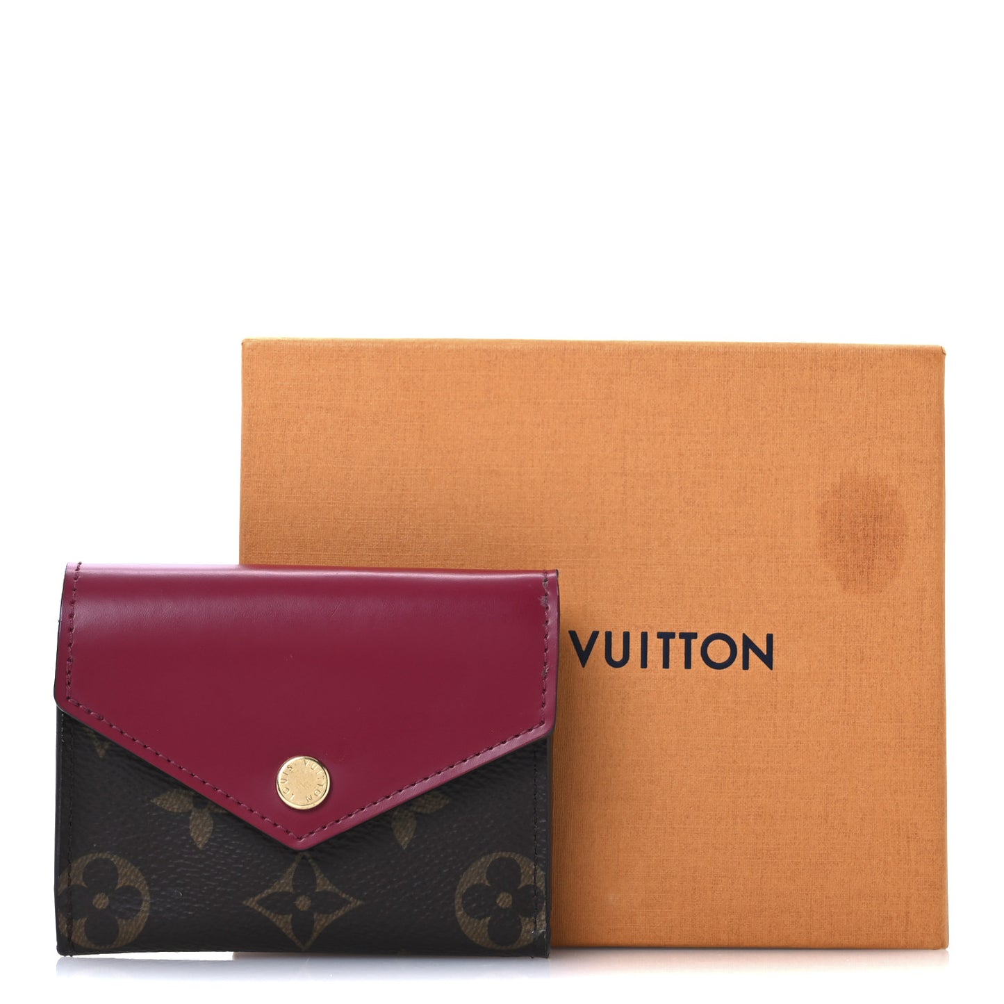 Monogram Zoe Wallet Fuchsia