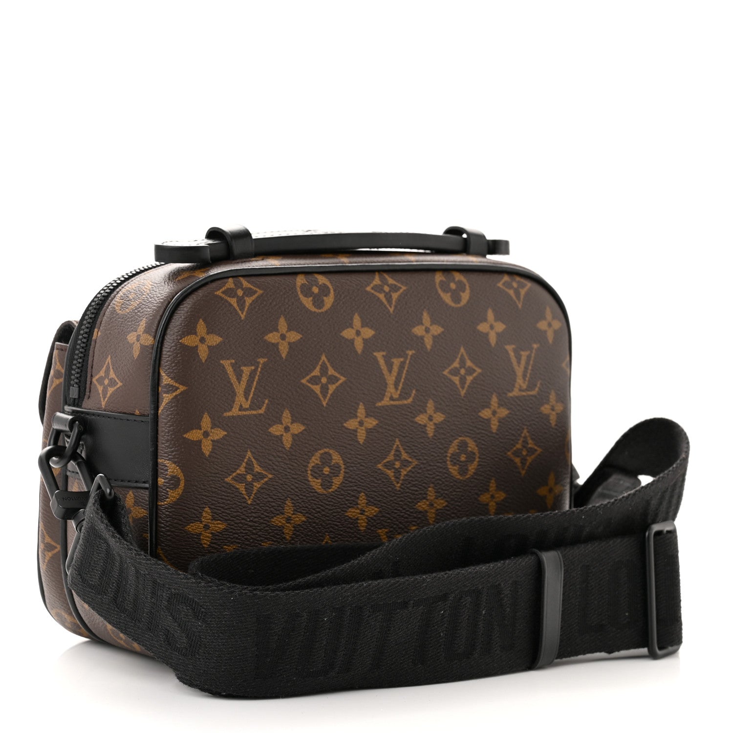 Louis Vuitton Monogram Macassar S Lock Messenger 4 of 10