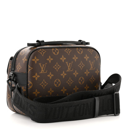Louis Vuitton Monogram Macassar S Lock Messenger 4 of 10
