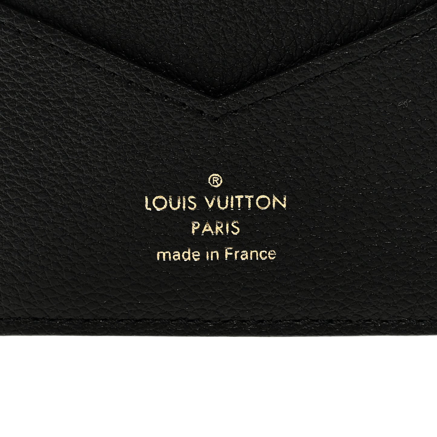 Empreinte Monogram Passport Cover Black