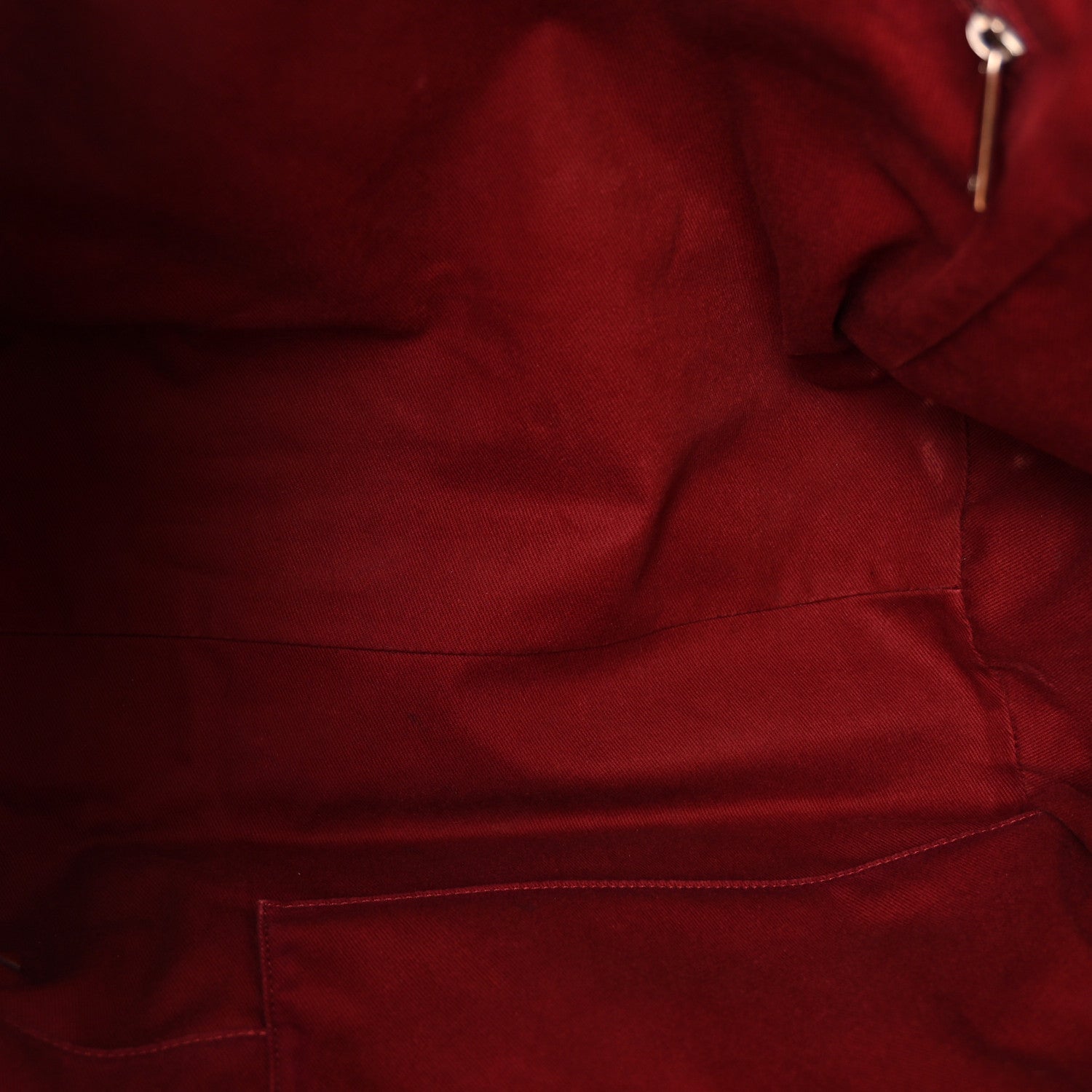 Chanel Canvas Medium Deauville Tote Red 5 of 14