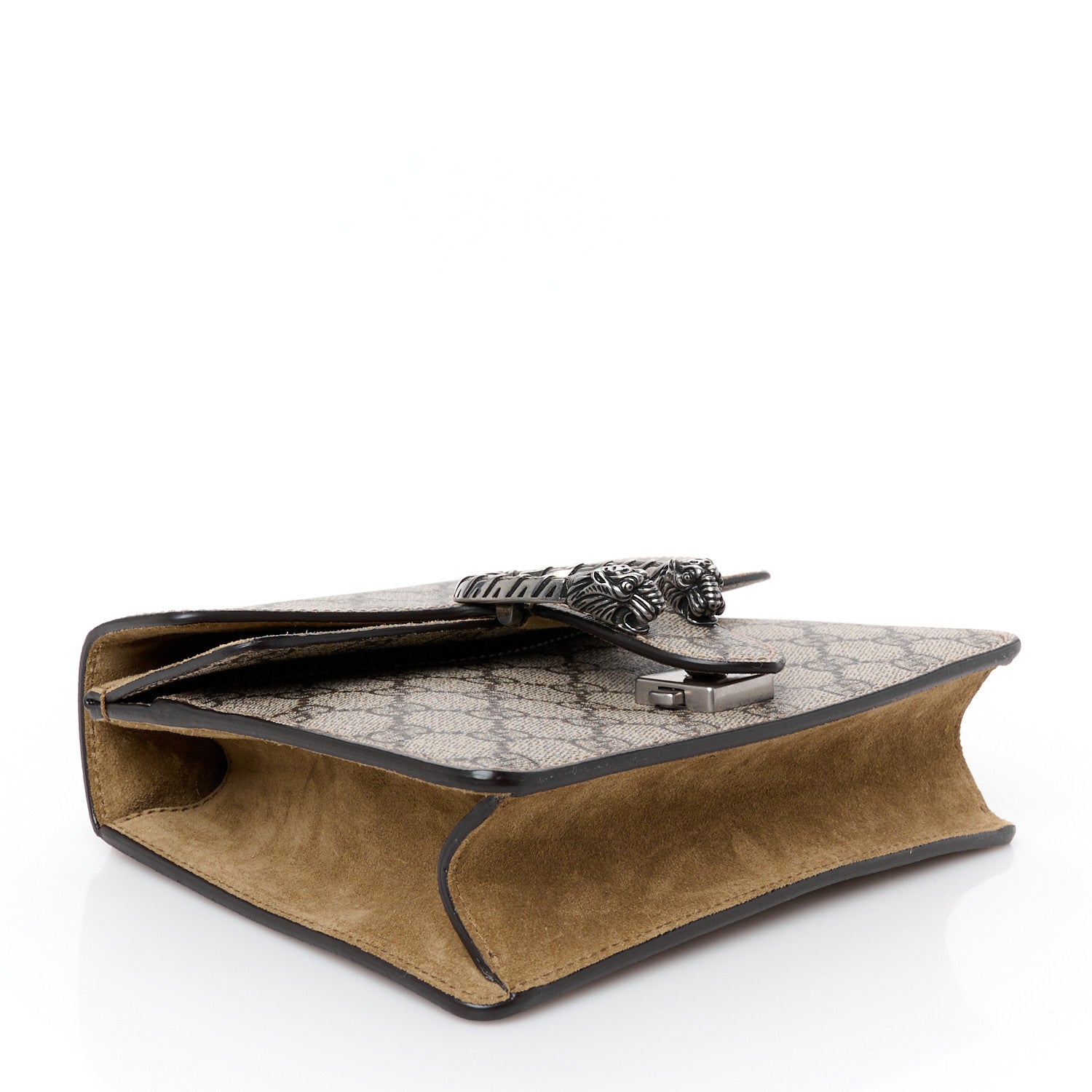 Gucci GG Supreme Monogram Mini Dionysus Shoulder Bag Taupe 4 of 13