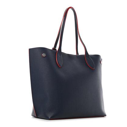 Louis Vuitton Calfskin Lockme Go Tote Marine Rouge 2 of 4