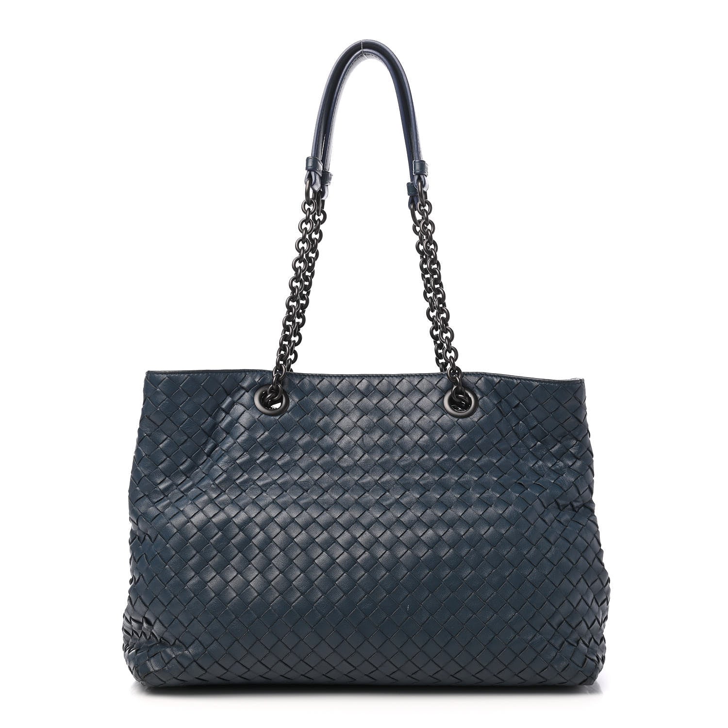 Bottega Veneta Nappa Intrecciato Medium Tote Denim 1 of 12