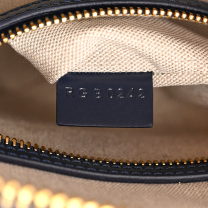 Givenchy Shiny Lord Calfskin Mini Antigona Navy 7 of 10
