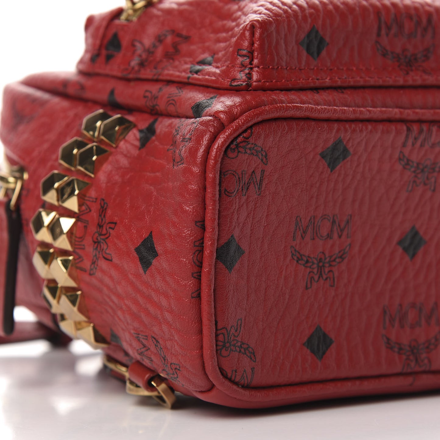 Visetos Side Stud X-Mini Stark Bebe Boo Backpack Ruby Red