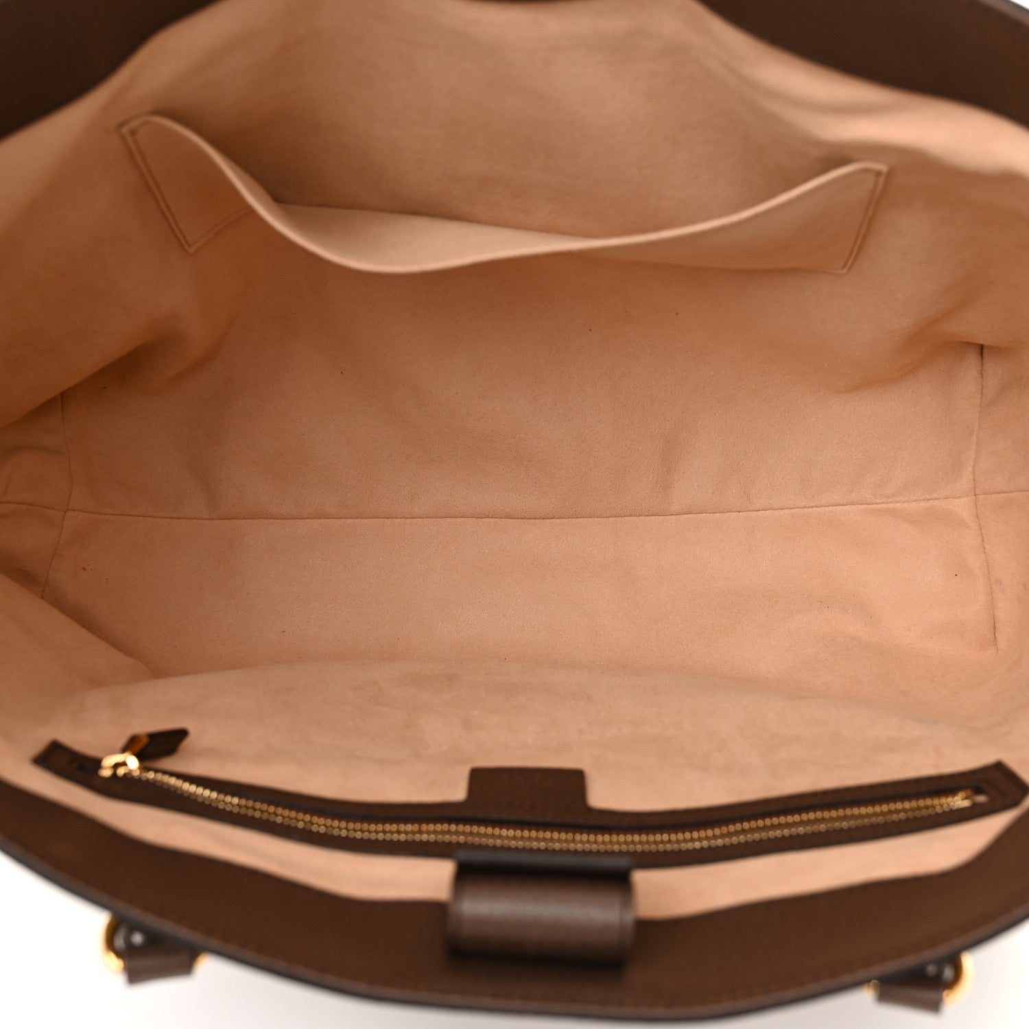 Gucci GG Supreme Monogram Medium Ophidia Shopping Tote Brown 5 of 11