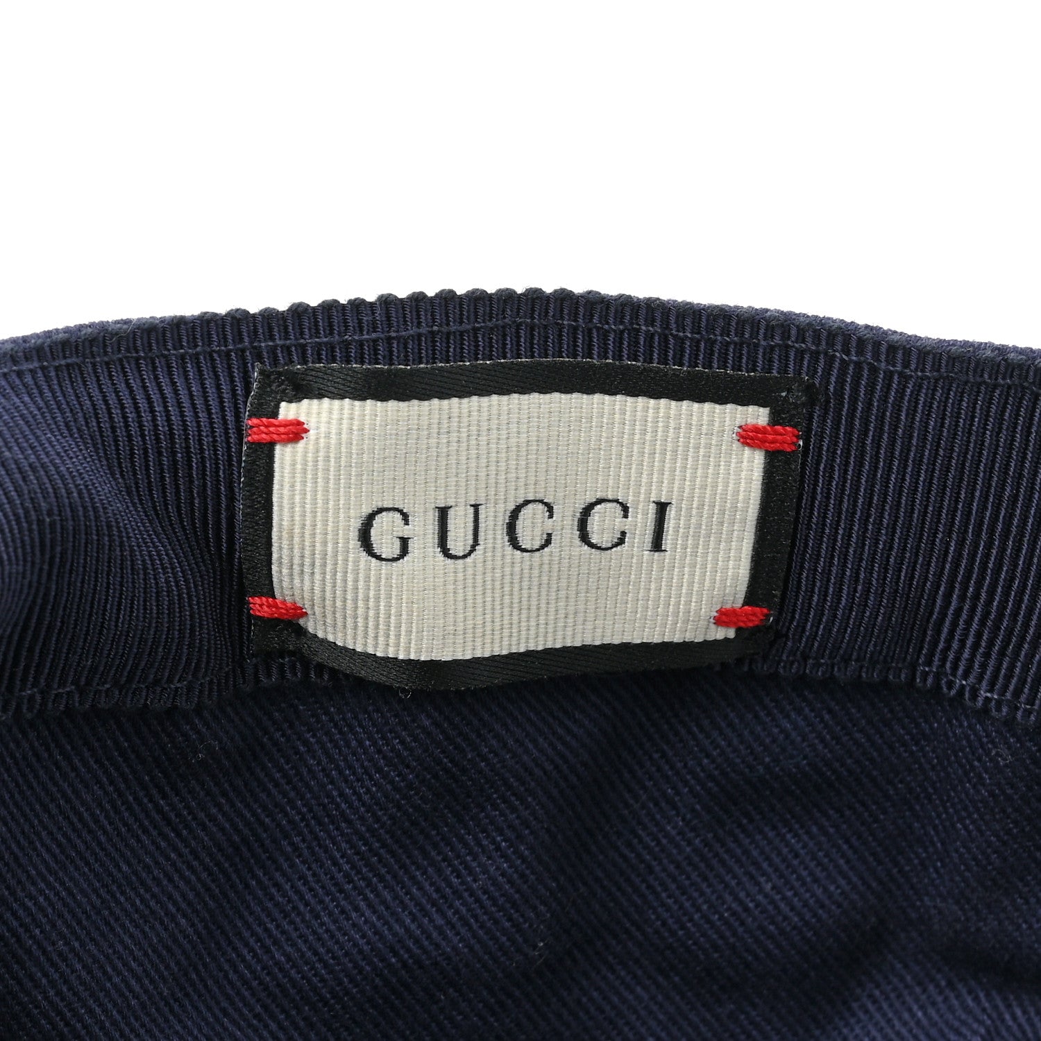 Gucci Cotton Loved Gucci Baseball Hat M Navy 8 of 10