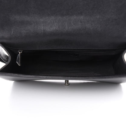 Chanel Grained Calfskin Quilted New Medium Boy Flap Black 5 of 14