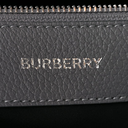 Burberry Calfskin Logo Messenger Charcoal Grey 6 of 16