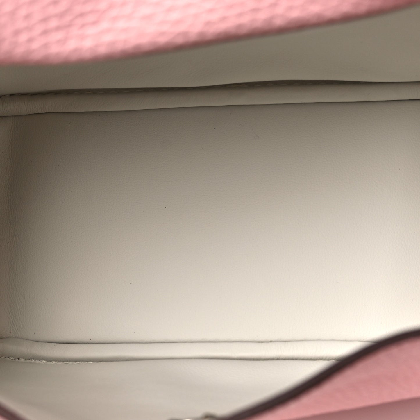 Taurillon Clemence Verso Mini Lindy 20 Rose Sakura Gris Perle
