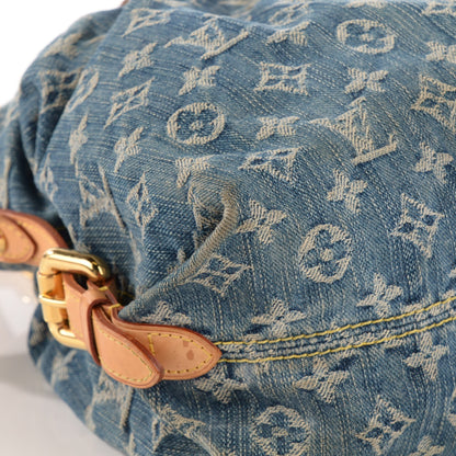 Louis Vuitton Denim Neo Cabby MM Blue 2 of 17