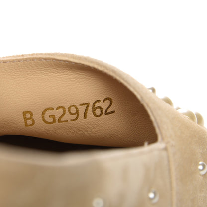 Chanel Suede Pearl CC Espadrilles 39 Beige 8 of 10