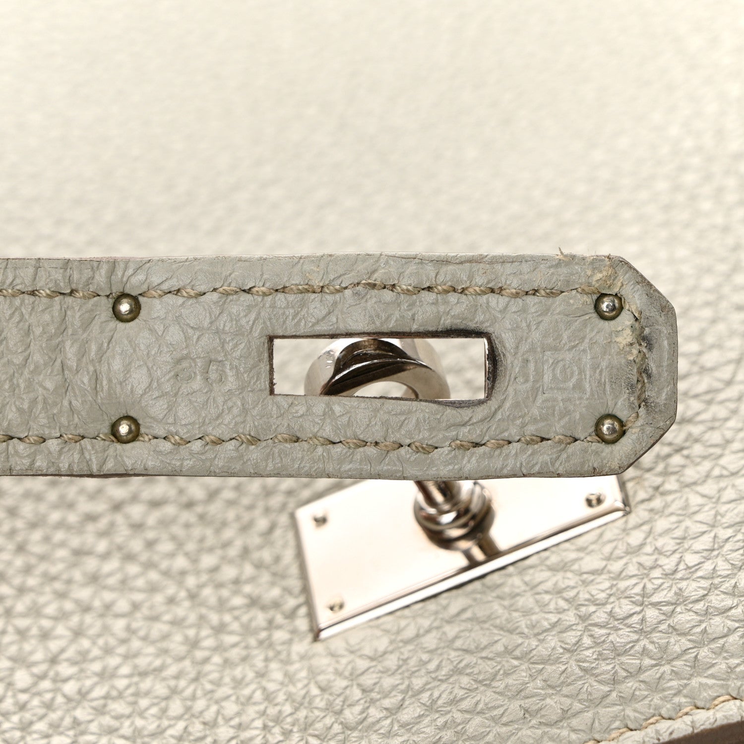 Hermes Togo So Kelly 26 Gris Perle 7 of 10