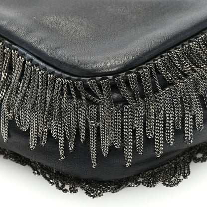 Chanel Lambskin Rock And Cabaret Chain Fringe Flap Black 9 of 11