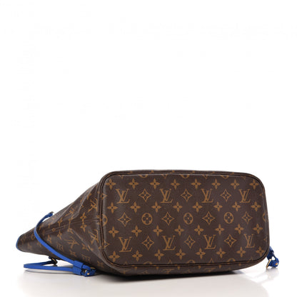 Louis Vuitton Monogram Articles de Voyage Ikat Neverfull MM Grand Blue 4 of 14