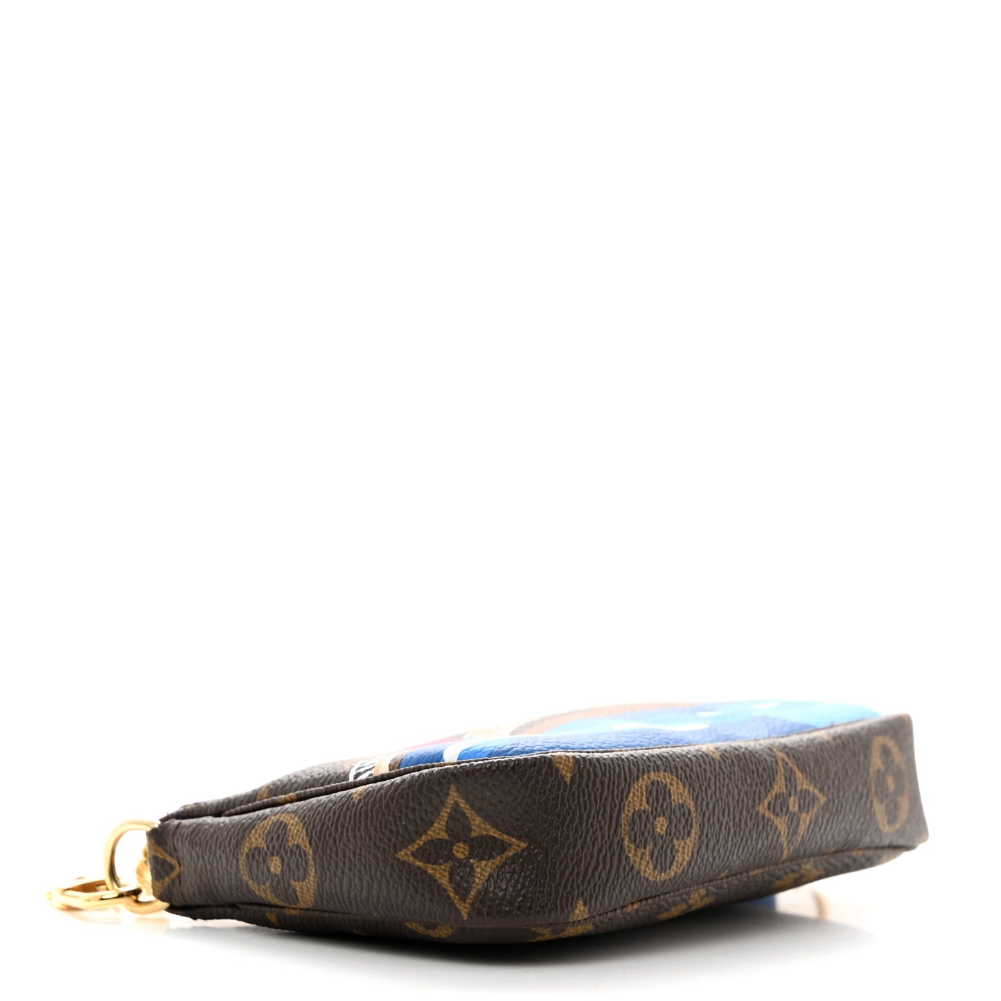 Monogram 2019 Christmas Animation Mini Venice Pochette Accessories Blue