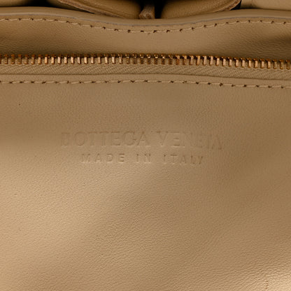 Bottega Veneta Lambskin Maxi Intreccio Padded Chain Cassette Crossbody Bag Porridge 6 of 12
