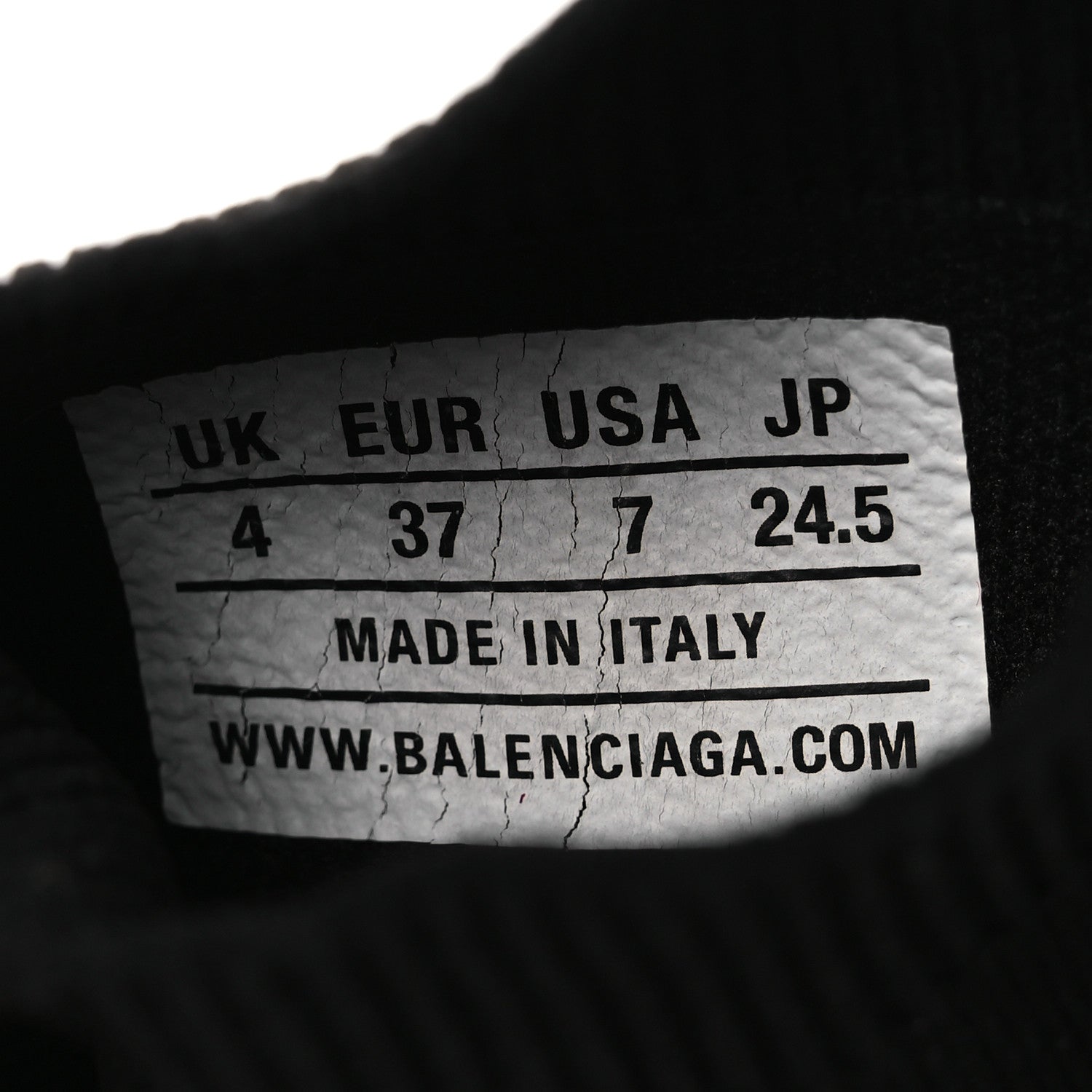Balenciaga Neoprene Knit Womens Speed Clear Sole Sneakers 37 Black White 10 of 13