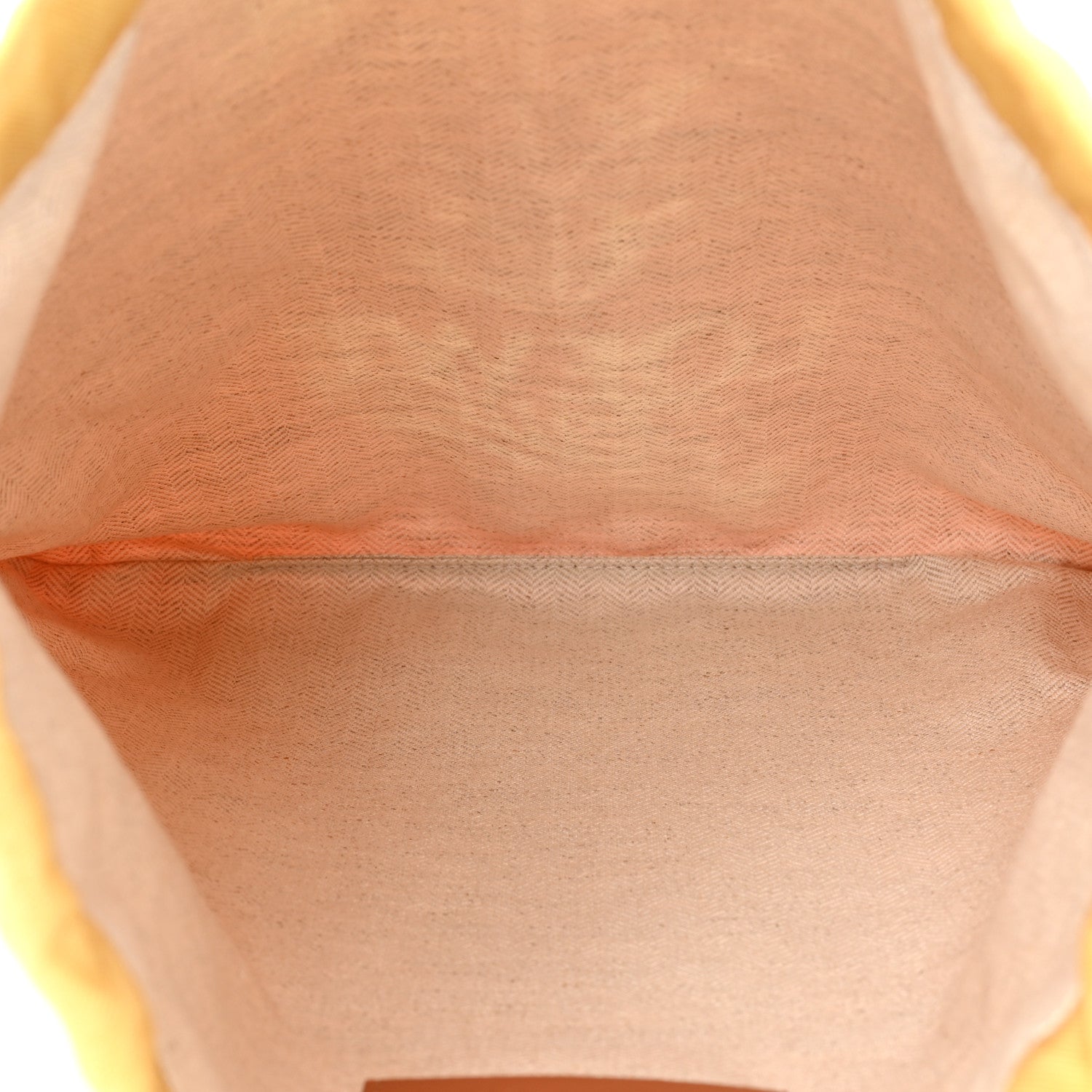 Loewe Canvas Paula's Ibiza Fennel Drawstring Pouch Orange Multicolor 5 of 8