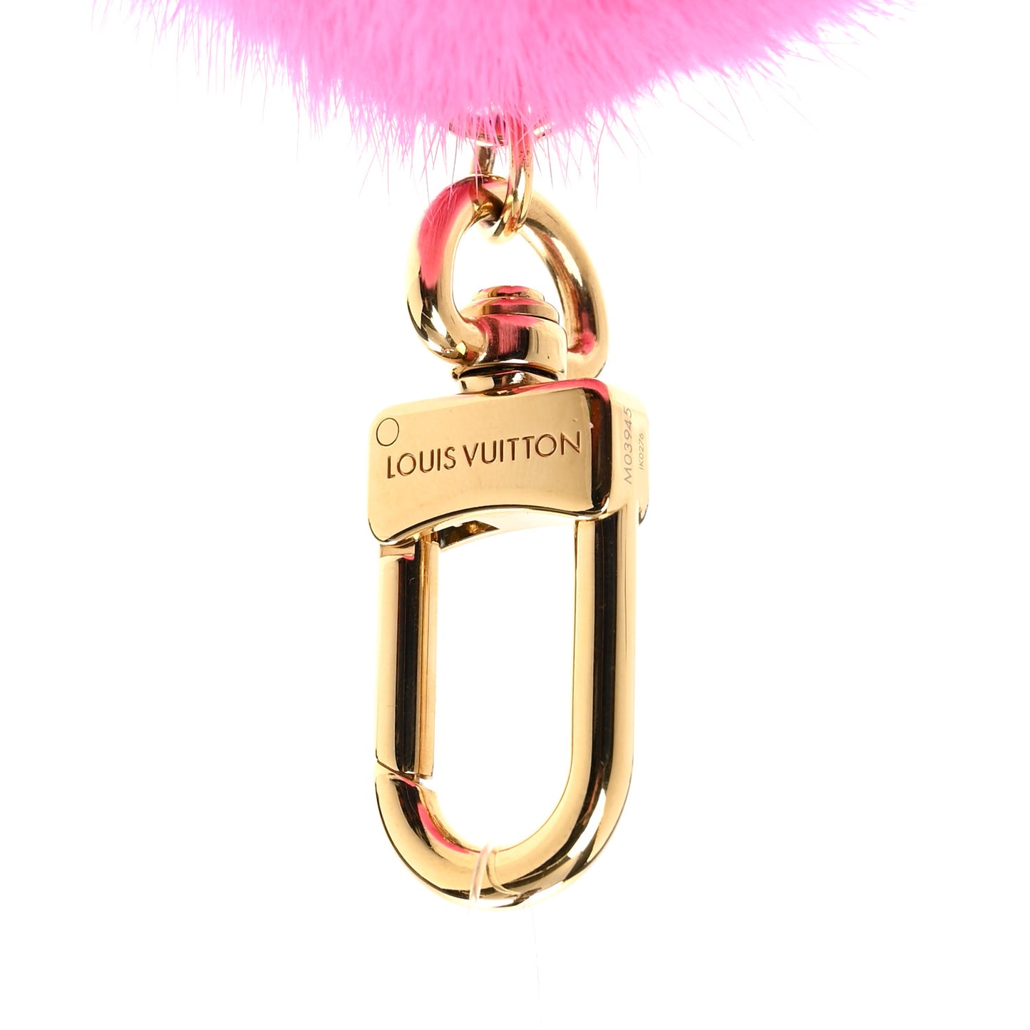 Monogram LV Ice Cream Bag Charm Rose