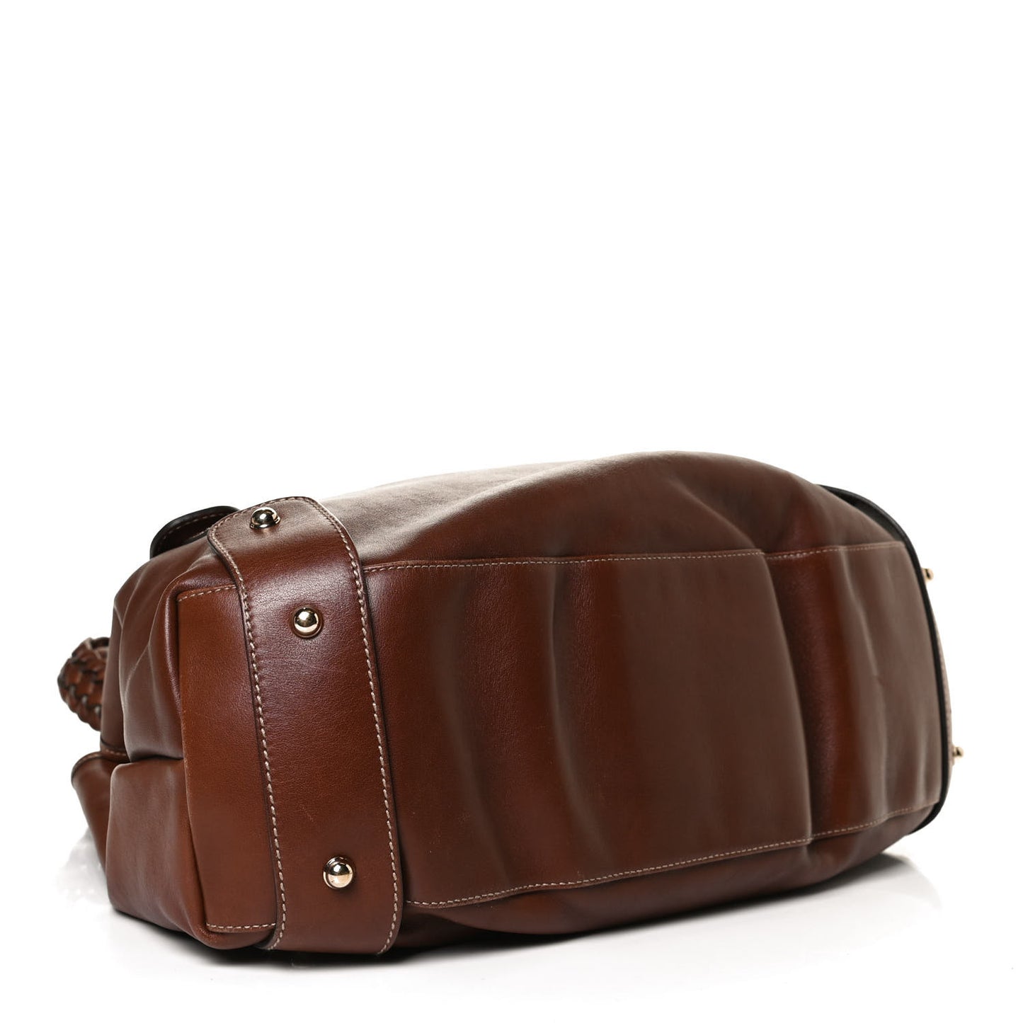 Calfskin Medium Pelham Shoulder Bag Brown