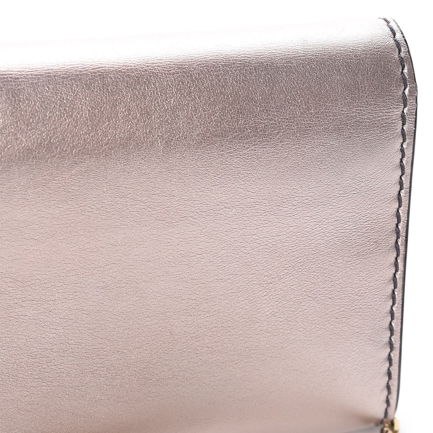 Christian Dior Metallic Calfskin J'adior Croisiere Chain Wallet Bronze 11 of 11