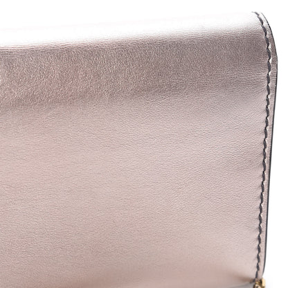 Christian Dior Metallic Calfskin J'adior Croisiere Chain Wallet Bronze 11 of 11