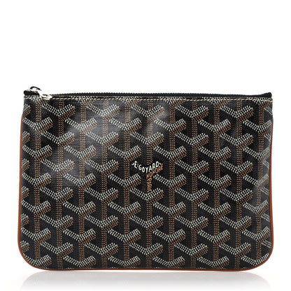 Goyard Goyardine Senat Pochette PM Black Gold 1 of 6