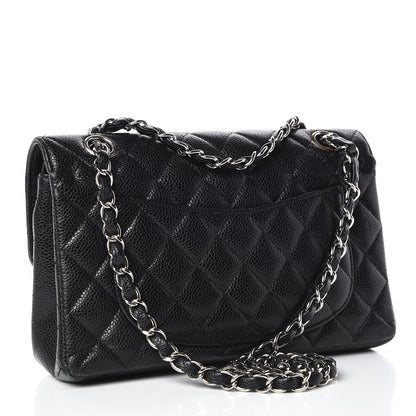 Chanel Caviar Quilted Small Double Flap Black 3 of 11