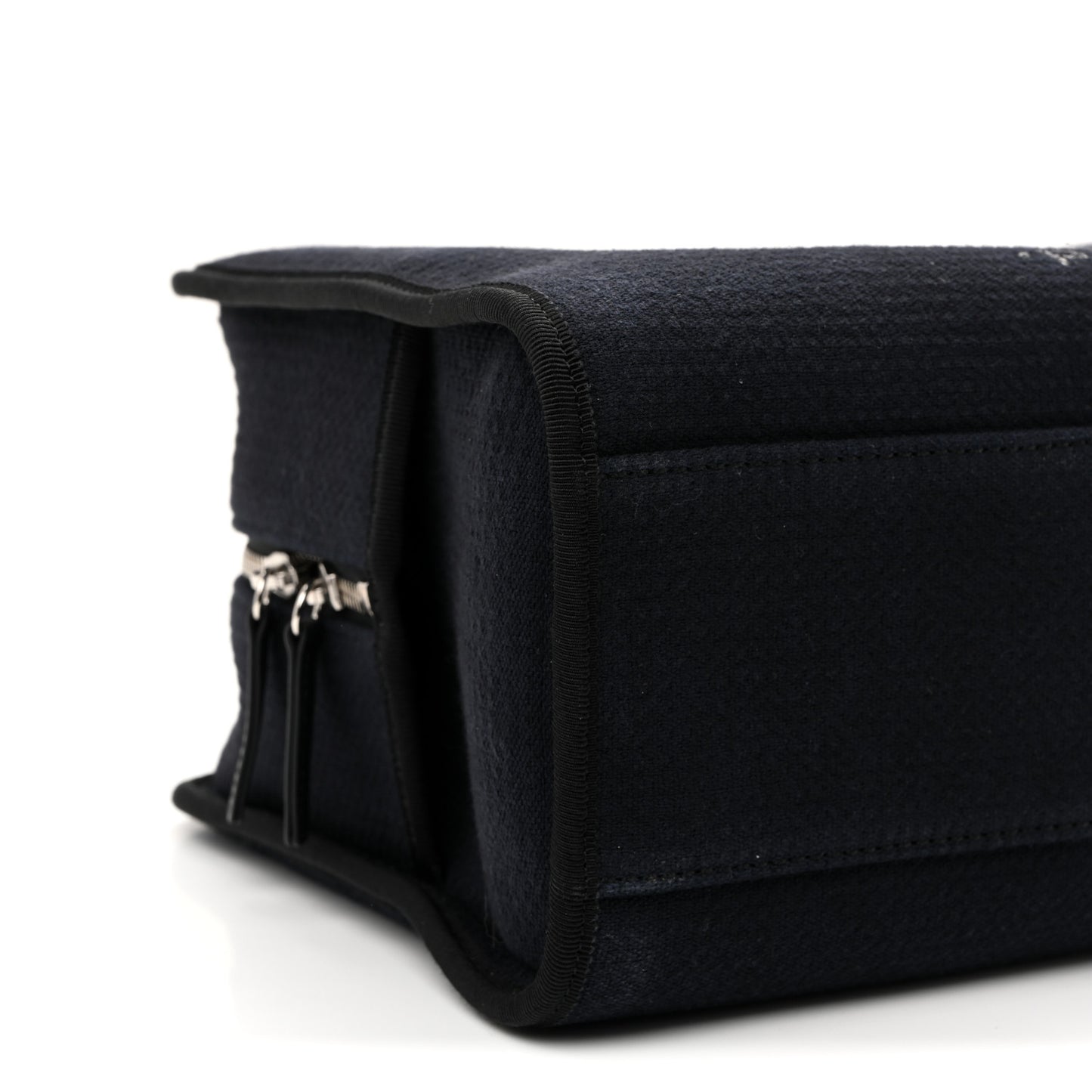 Mixed Fibers Deauville Bowling Bag Black