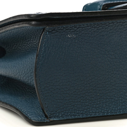 Loewe Calfskin Mini Barcelona Shoulder Bag Navy 14 of 14