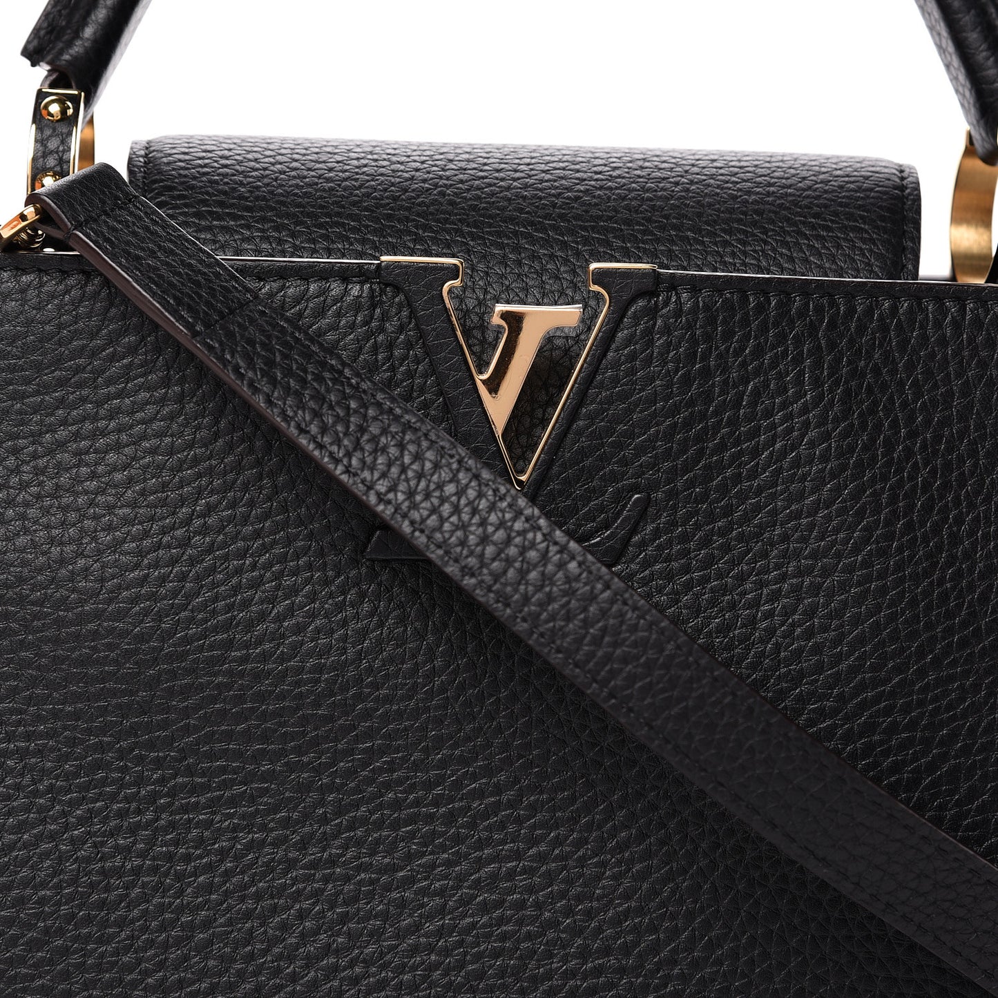 Taurillon Capucines PM Black