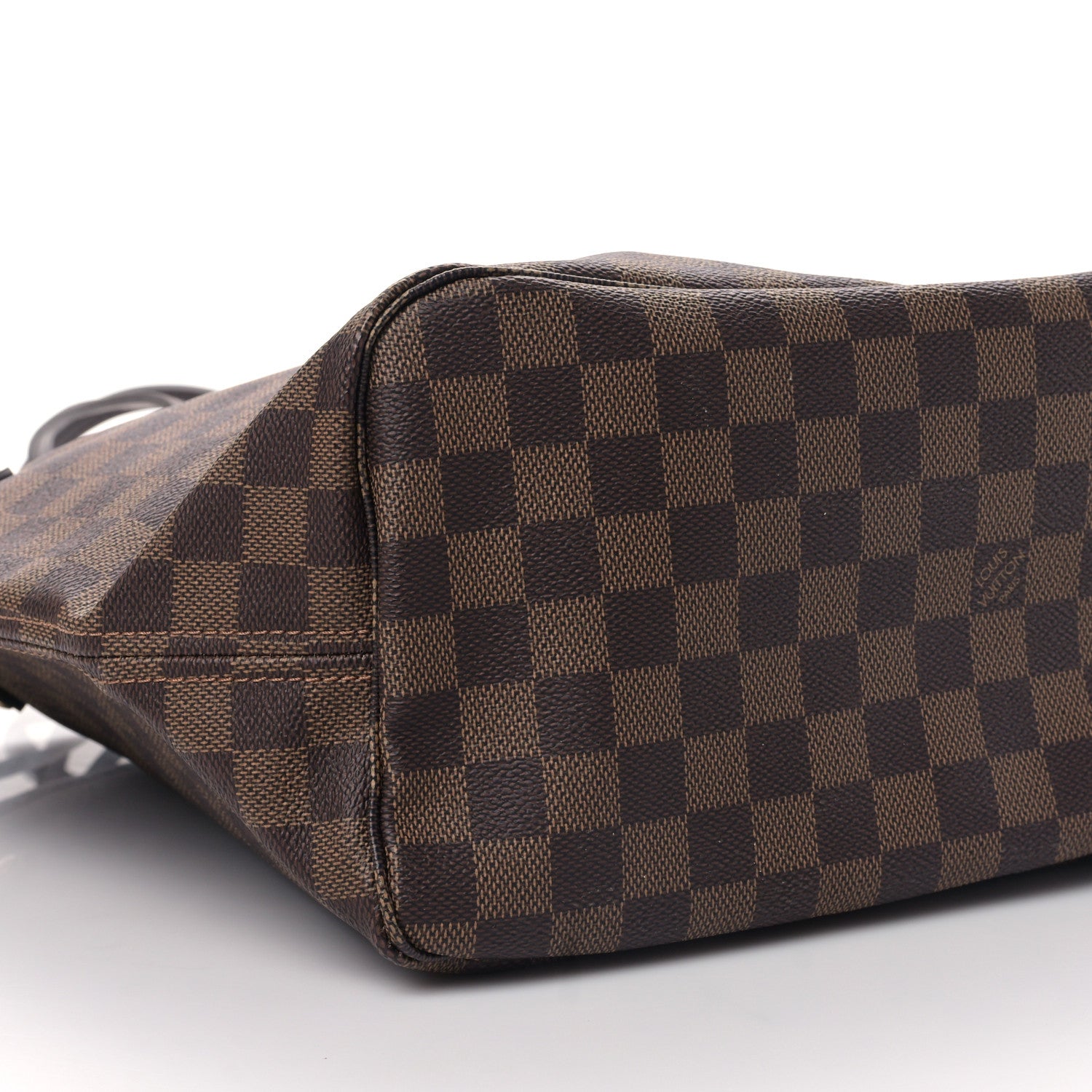 Louis Vuitton Damier Ebene Neo Neverfull MM Rose Ballerine 8 of 9