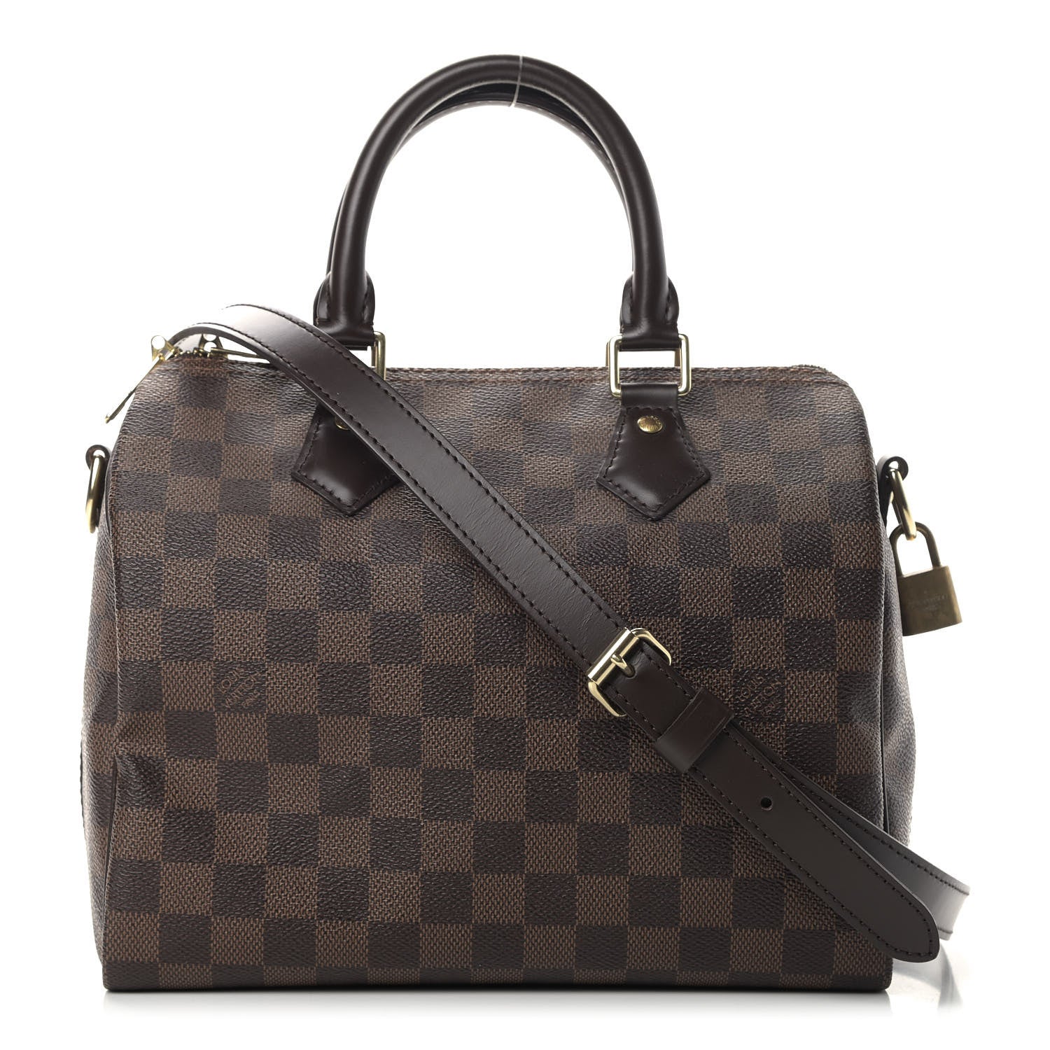 Louis Vuitton Damier Ebene Speedy Bandouliere 25 1 of 10