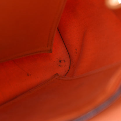 Hermes Toile Cabag 32 PM Orange 9 of 12
