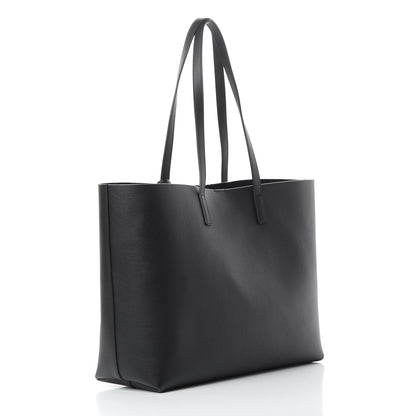 Saint Laurent Calfskin Large Shopping Tote Black 4 of 12