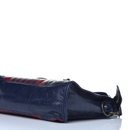Balenciaga Veau Arena Multicolore Classic Hardware S City Bleu Nuit Rouge 9 of 9