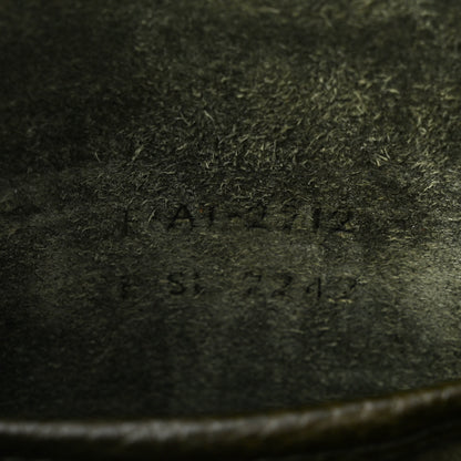 Celine Drummed Calfskin Nano Luggage Khaki 8 of 12