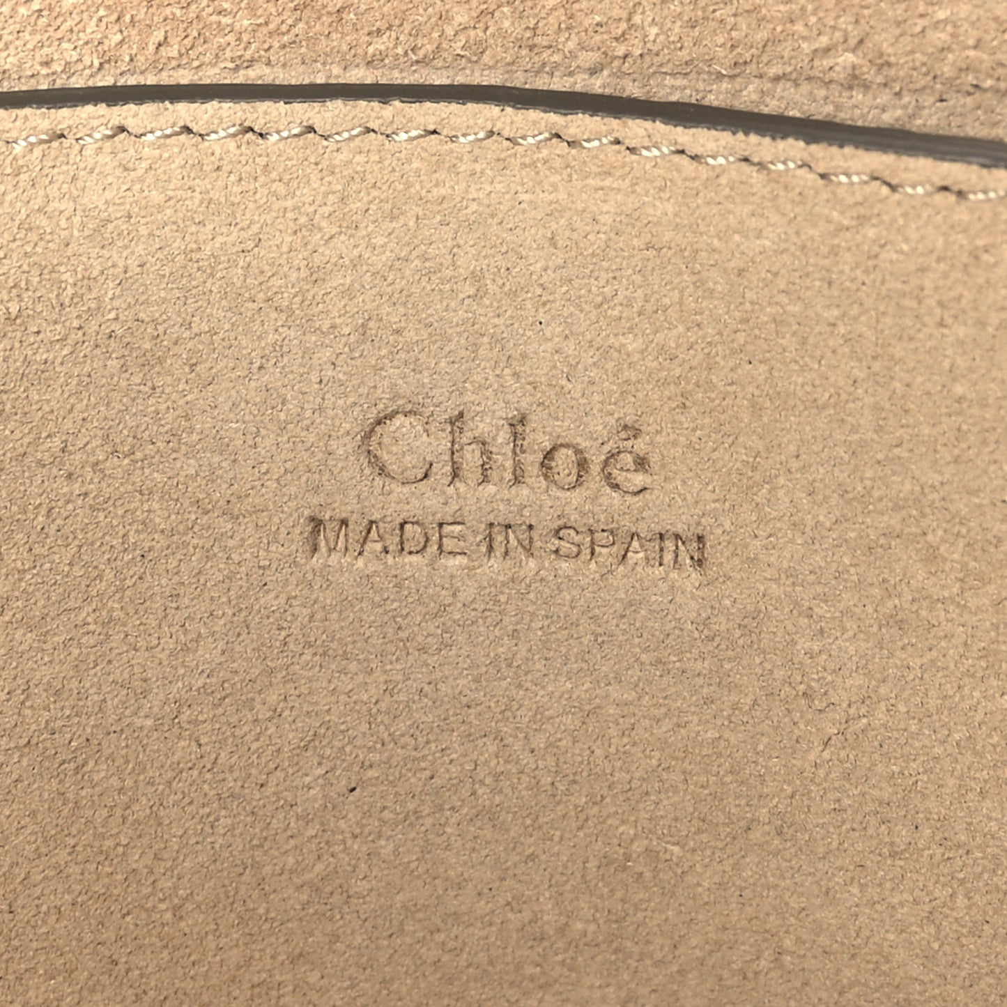 Suede Calfskin Small Faye Shoulder Bag Motty Grey
