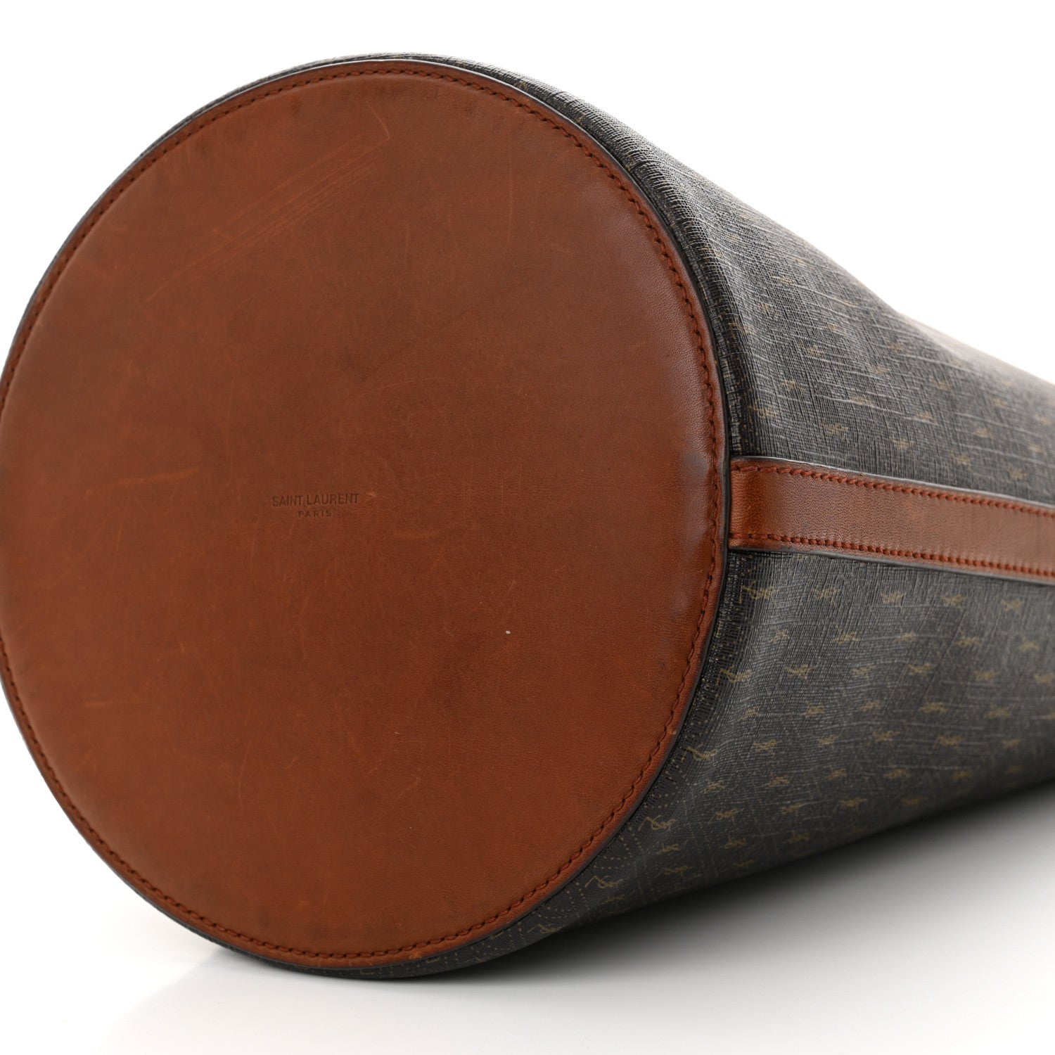 Saint Laurent Le Monogramme Bucket Bag Chocolate Brun 11 of 17