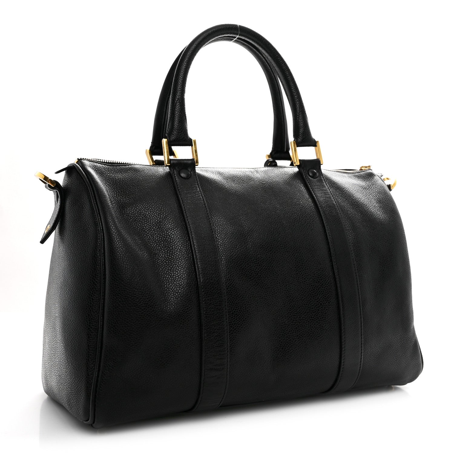 Chanel Caviar Timeless CC Duffel Bag Black 3 of 10