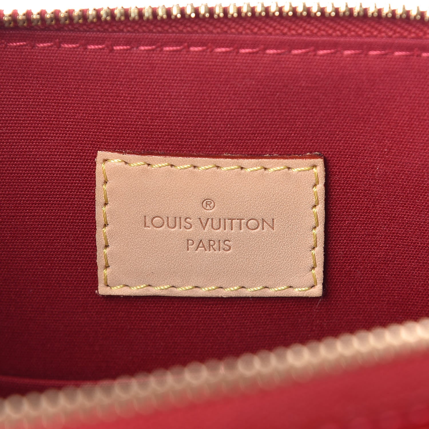 Louis Vuitton Vernis Alma PM Pomme D'Amour 8 of 9