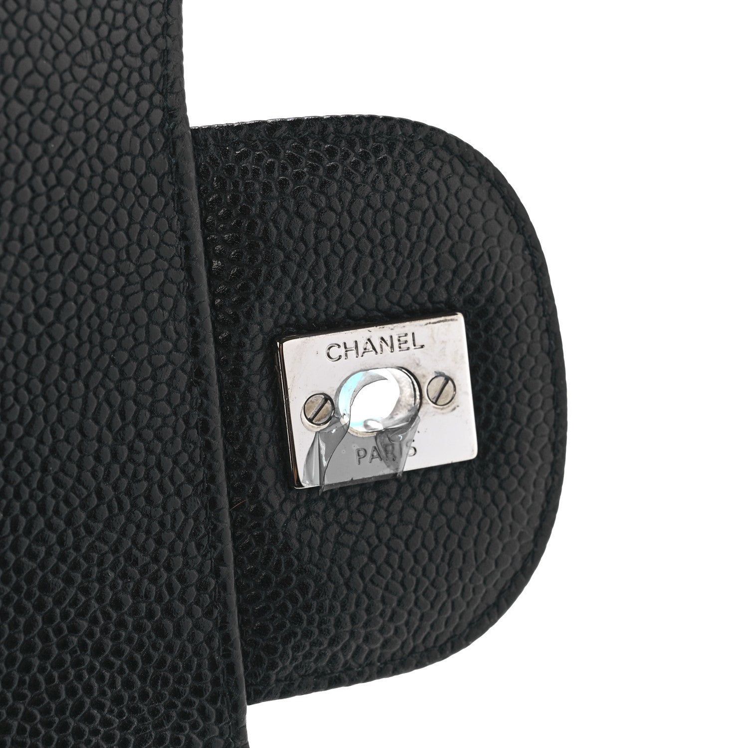 Chanel Caviar Quilted Jumbo Double Flap Black 6 of 12