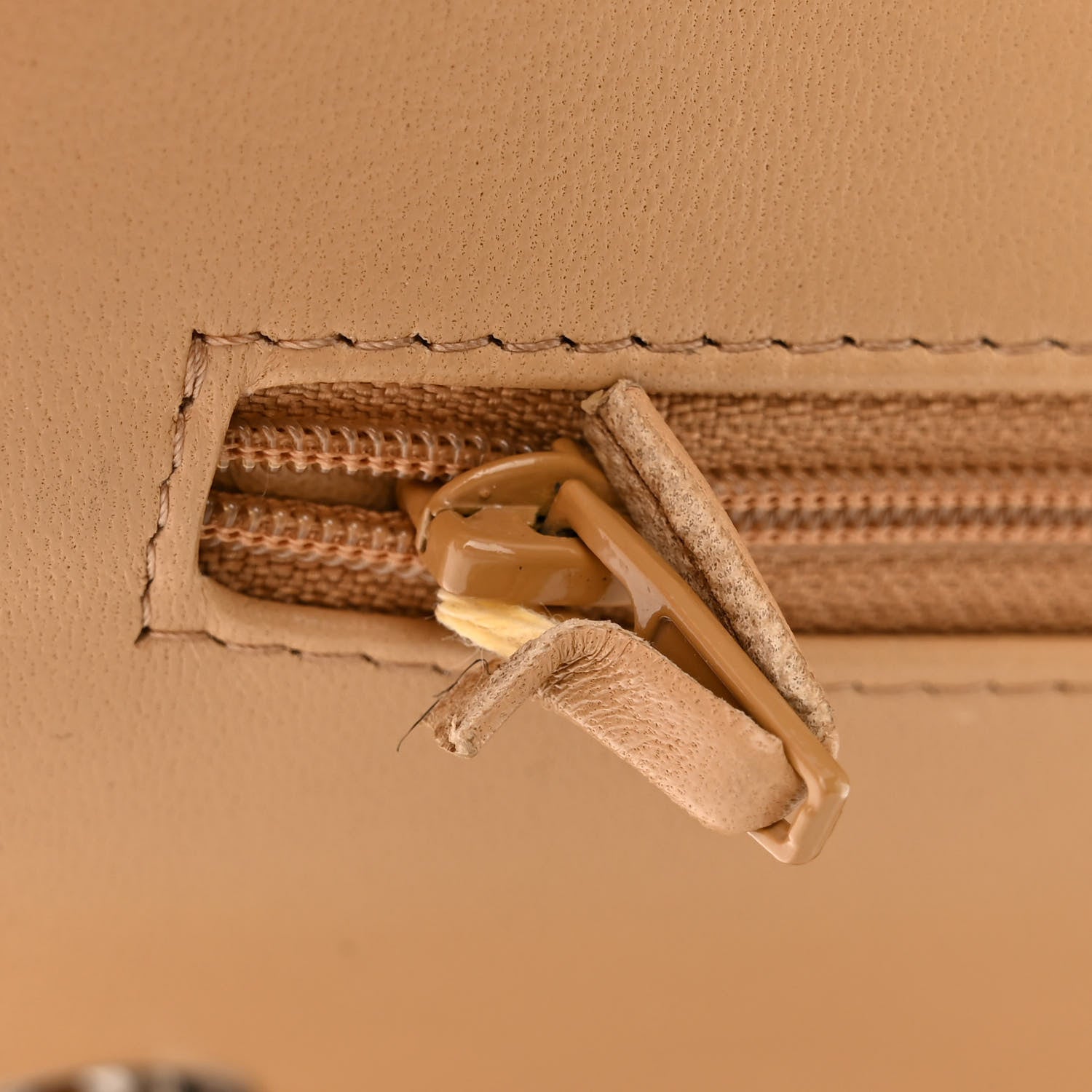 Chanel Lambskin Quilted Maxi Double Flap Beige 12 of 18