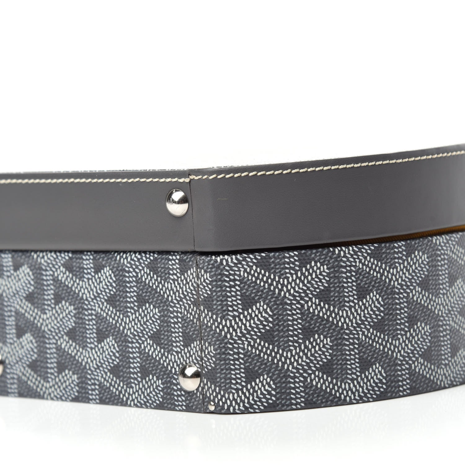 Goyard Goyardine Alto Hatbox Grey 7 of 9
